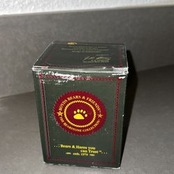 Boyds Bears Clair With Gingerbread Garland Ornament