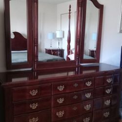Vanity With Mirror