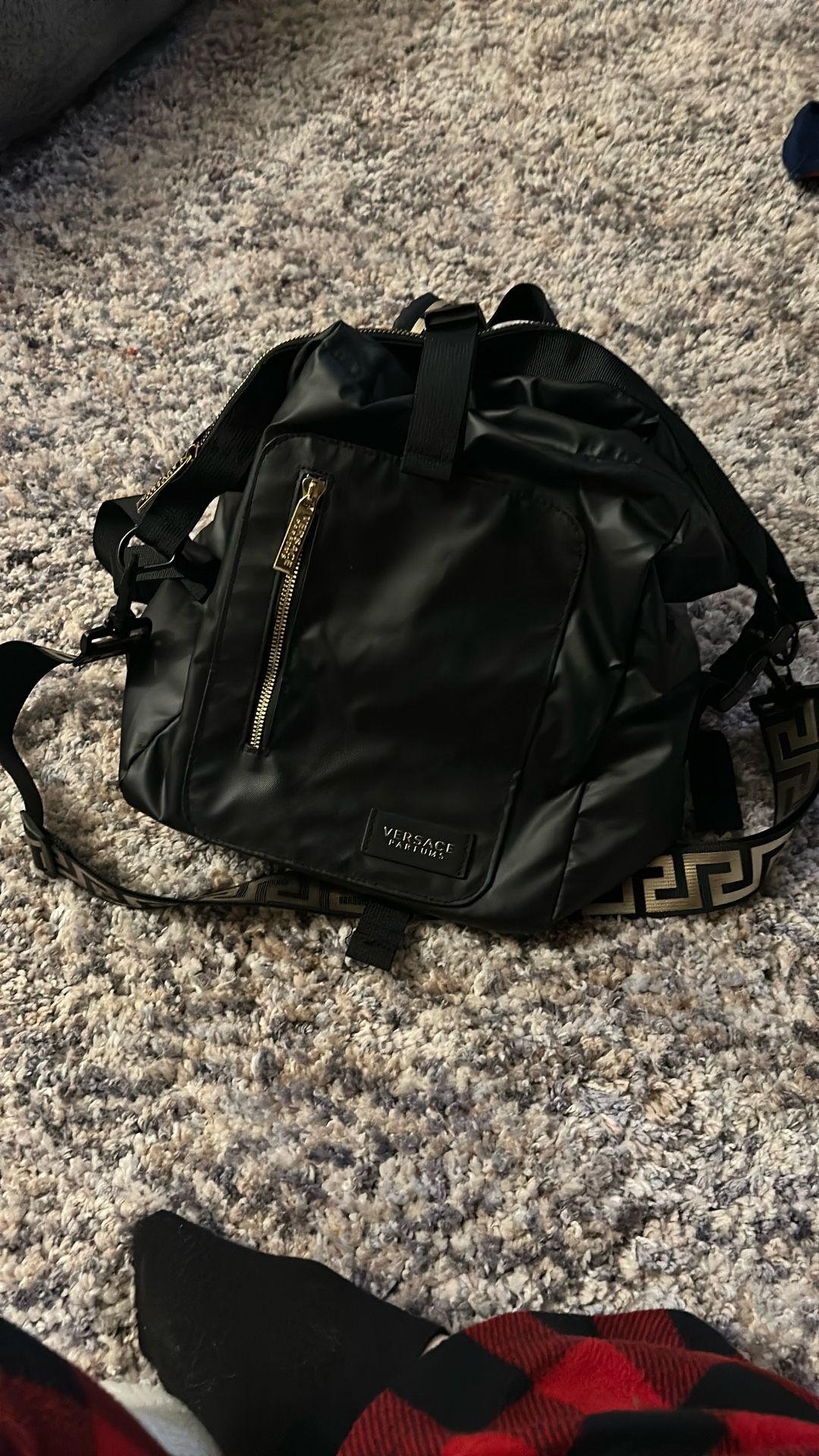 Versace Parfums Backpack Purse