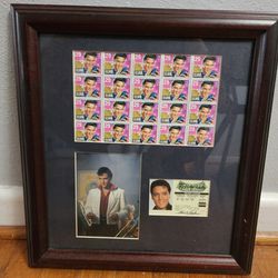Elvis Stamps With License Duplicate 