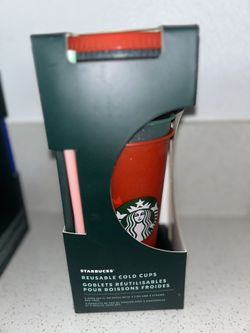Starbucks Reusable Glitter Cups
