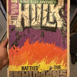 The Incredible Hulk – King-Size Special #1 (Oct, 1968)