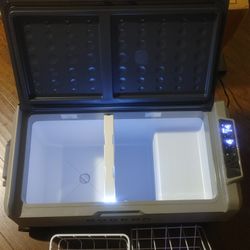 BODEGA COOLER DUAL FREEZER MINI FRIDGE 12V powered NEW