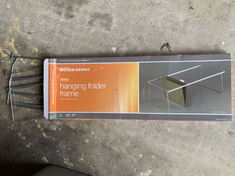 Hanging folder frame