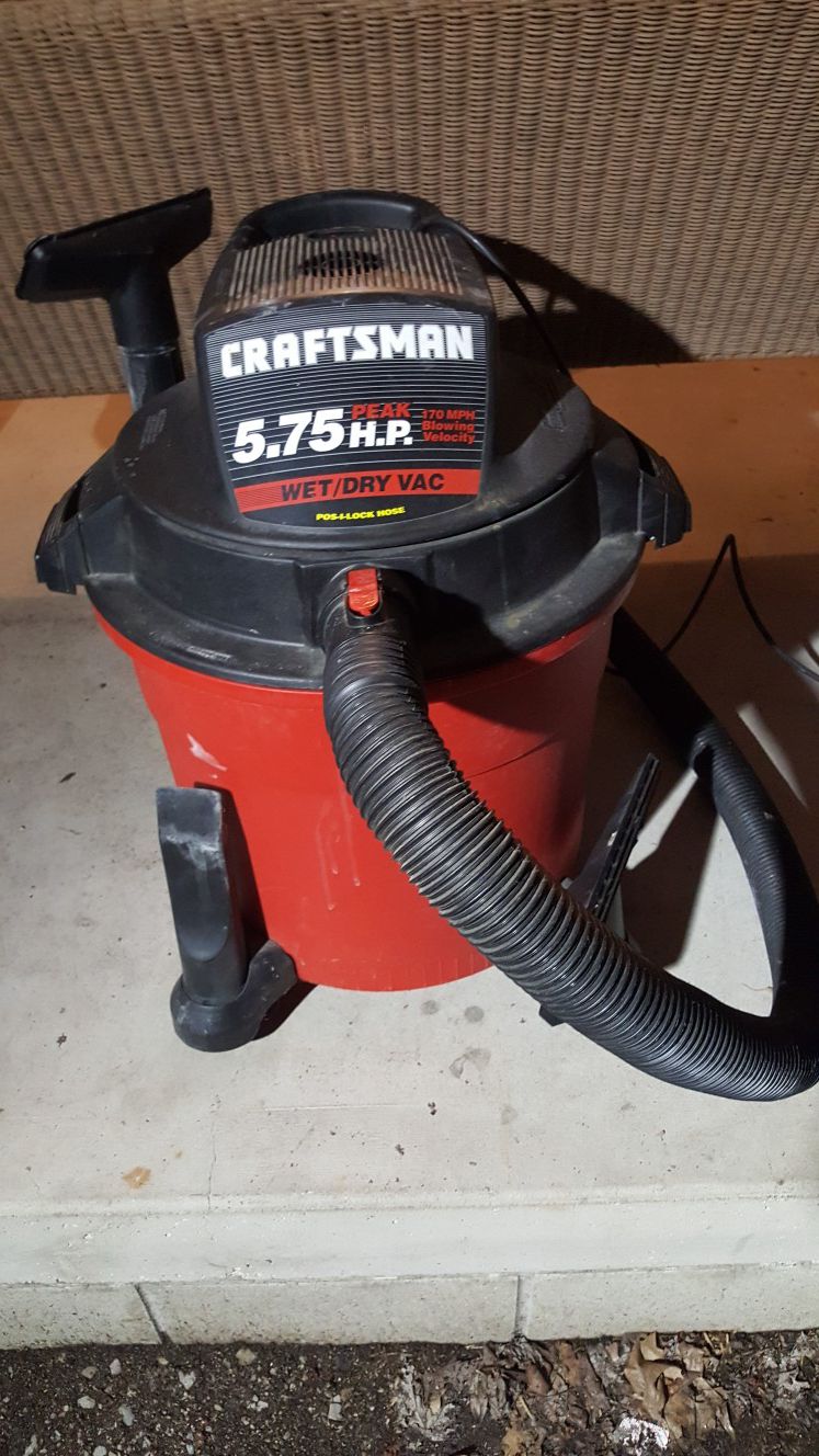 Fixed: Switch on Old Rigid Shop Vacuum