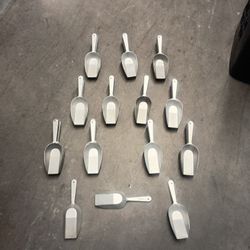 4oz Flat Bottom Aluminum Scooper