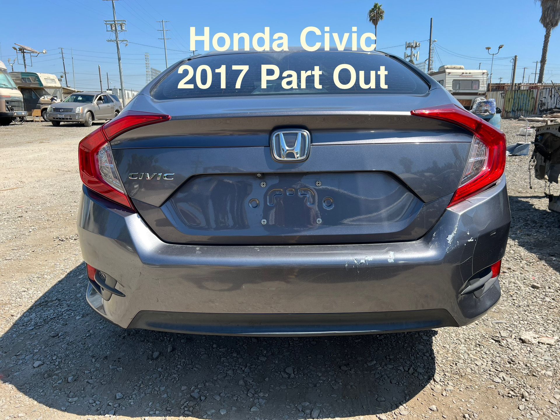 2017 Honda Civic Part Out 