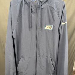 Nike Dri-Fit Bud Light Windbreaker Jacket – Size M – Worn Once