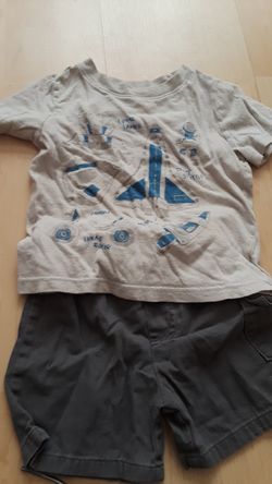 Toddler shirt shorts 2t