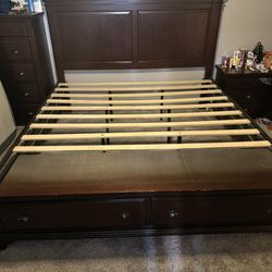 Bed Frame w/ Storage