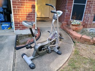 Marcy Deluxe Air Fan Exercise Bike