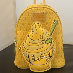Loungefly Disney Parks Pineapple Swirl Dole Whip Mini Backpack