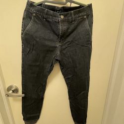 Brooklyn Calling NYC Jeans Joggers Mens Size Waist 30 Black