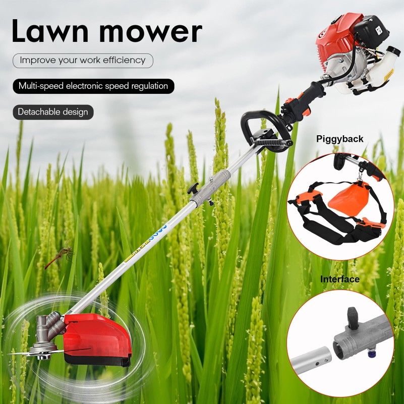 NEW OPEN BOX Meideli 2 Stroke 52CC Gas Garden Hedge Trimmer Lawn Mower ...