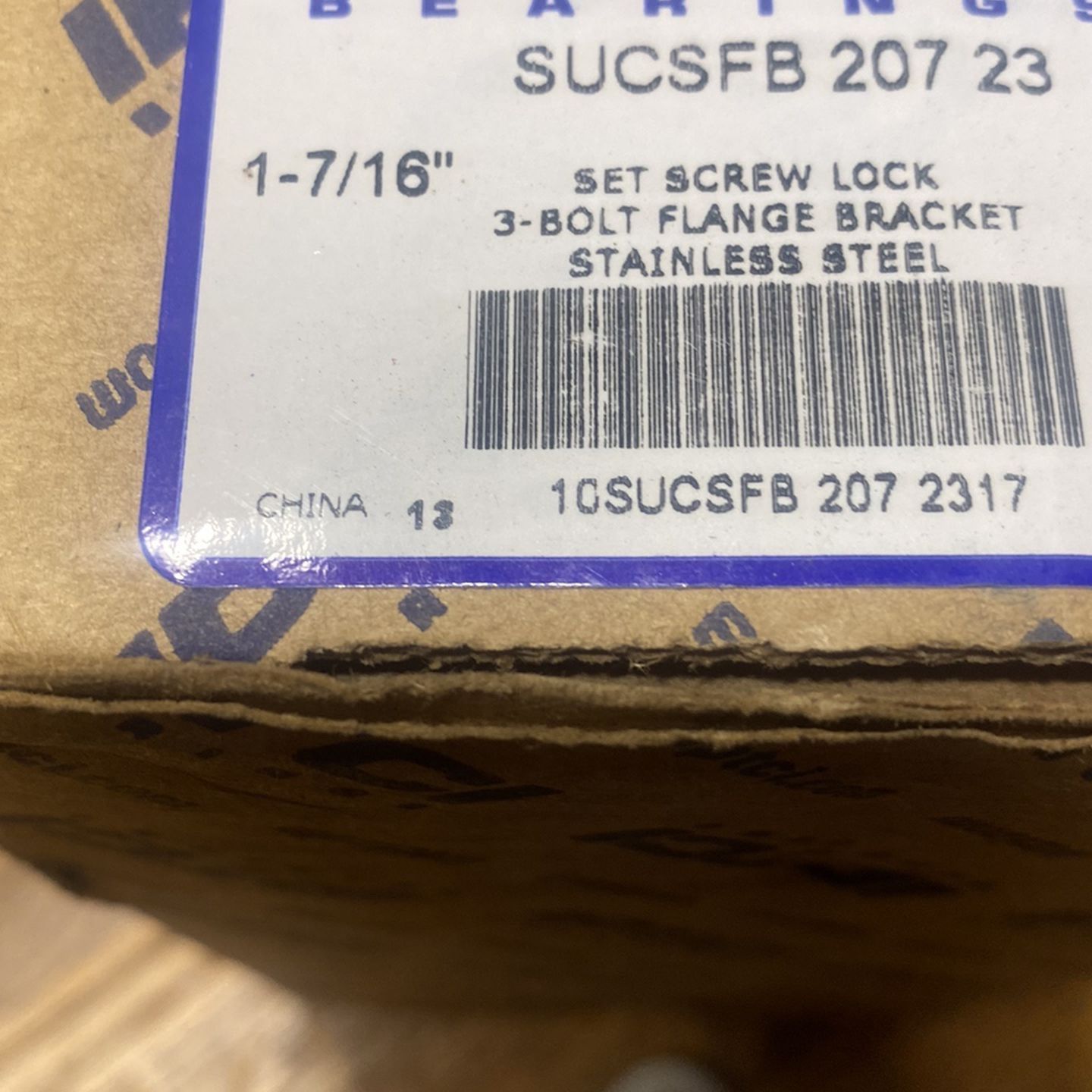 New IPTCI Stainless Bearings