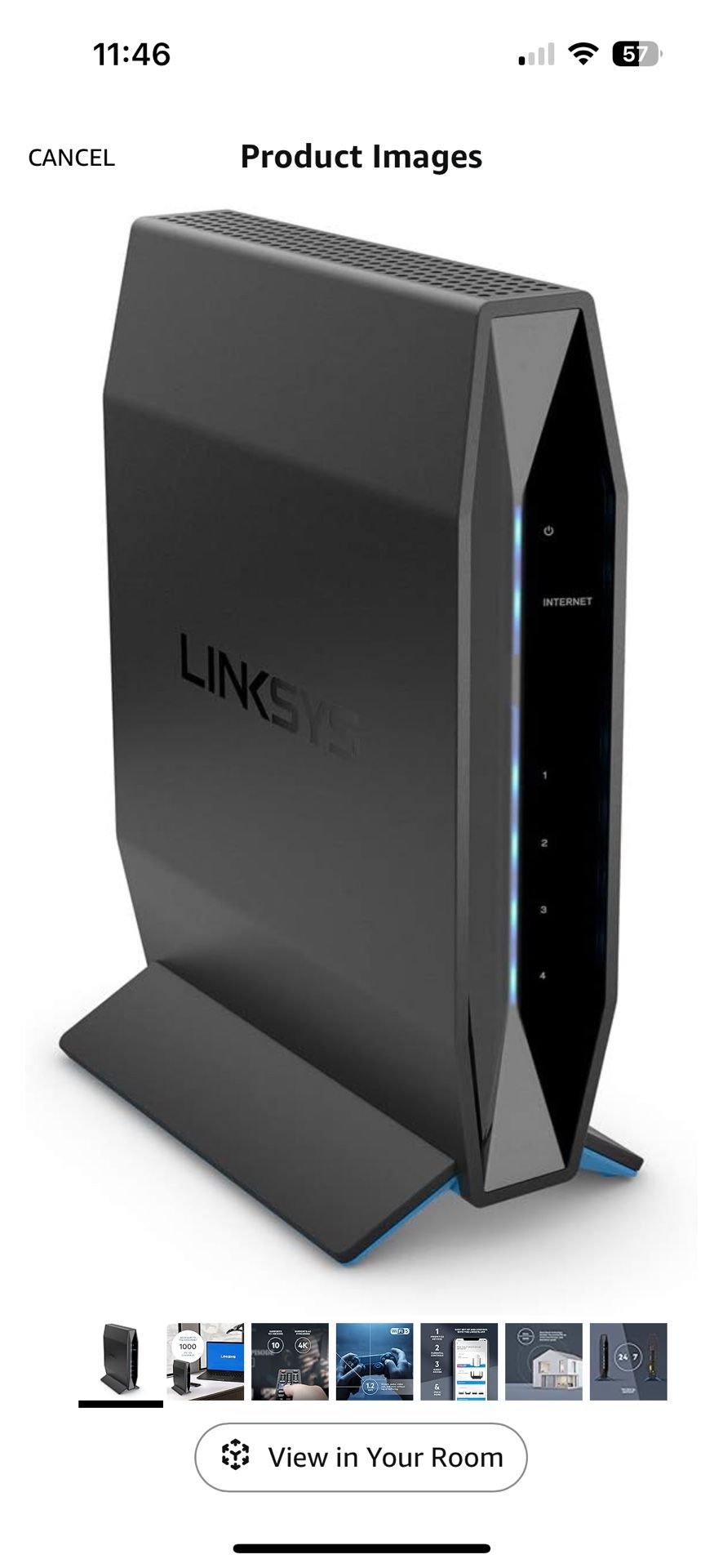 Linksys WiFi 5 Router E5600