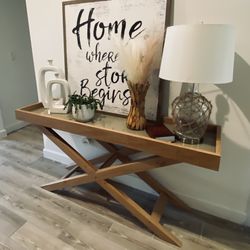 Modern Farmhouse Console Or Entry Table
