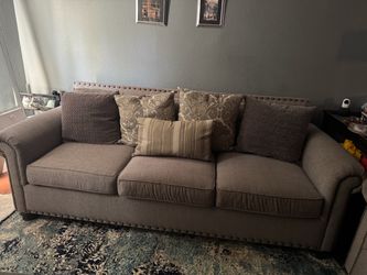Full sofa and loveseat