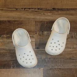 CROCS  Kid's Size 1 (NOT Toddler) Slip-on Clogs Price Is Firm Cash Only 