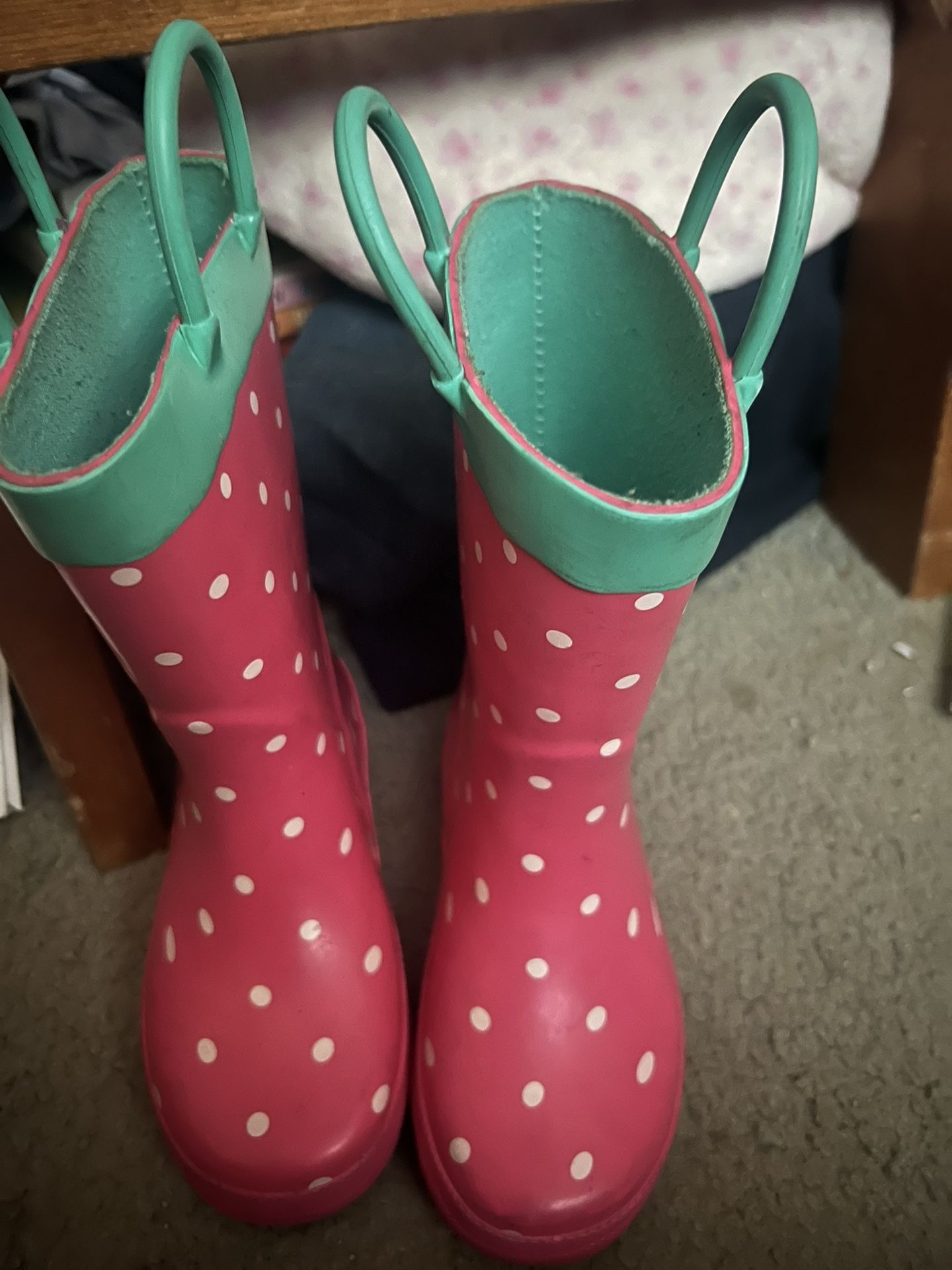 Toddler Rain Boots Size 8 