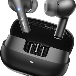 TOZO E2 Wireless Earbuds 10mm Drivers with Powerful Bass, App Customize 32 EQs, with 2 Mics AI Call Noise Cancellation, 30H Playtime, Bluetooth 5.3 Ea