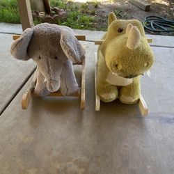 Elephant And Dinosaur Riding Toy