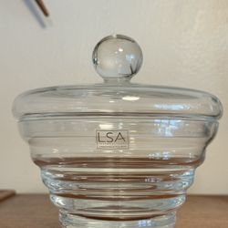 LSA international Handmade Poland Canister 