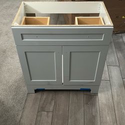 Light Grey Vanity (as Is ) 