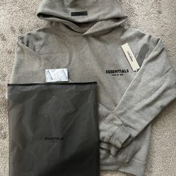 Fear of God Essentials Hoodie Dark Oatmeal XS Brand New