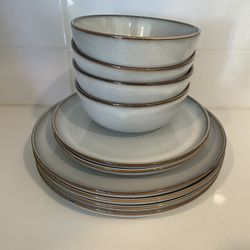 Ikea Ceramic Plate and Bowl Set
