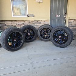 Drag Concepts  17" Rims and tires