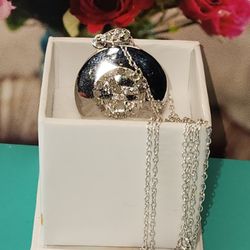 #1927, DON ROBERTO JEWELRY, 925 SILVER, REAL DIAMONDS. 3.75GR
