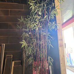 7.5' Tall Bamboo Plant Decor