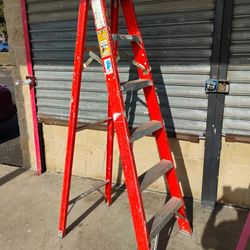6 ft Werner ladder 300 cap