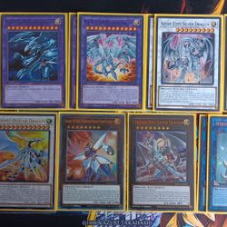 BLUE EYES WHITE DRAGON FUSION DECK