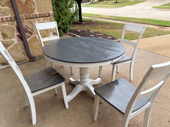 Dining table with 4 chairs