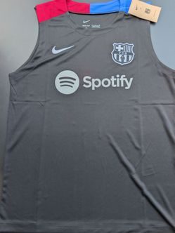Barcelona sleeveless soccer jersey
