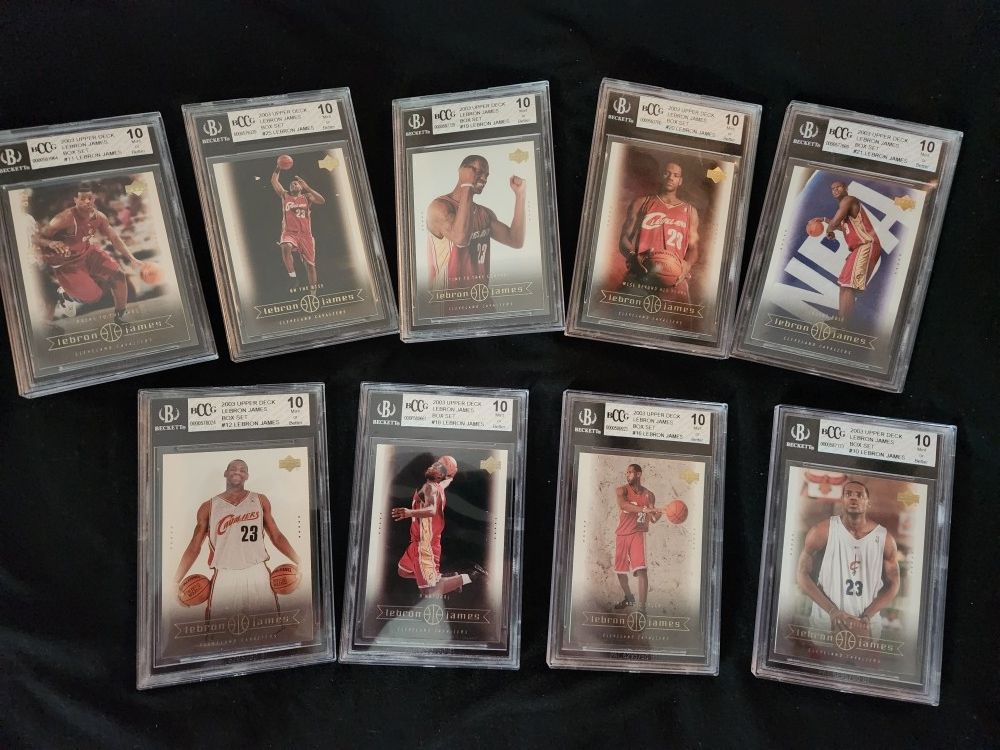 Lebron James rookie Set