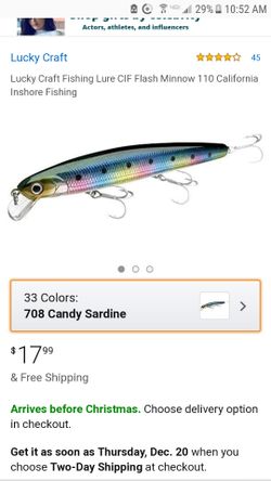 LUCKY CRAFT Flashminnow 110 : : Sports & Outdoors