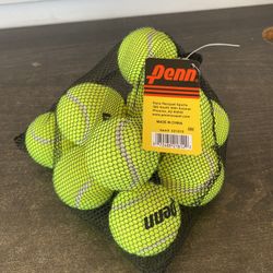 Penn Pressureless Tennis Balls - Non-Pressurized Training / Practice Tennis B...
