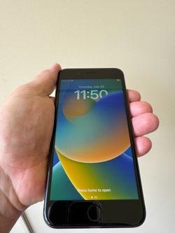 iPhone 8+ 64gb Unlocked Blk