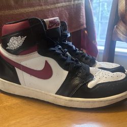 Jordan 1 Retro High Black/Gym Red Men’s 11.5
