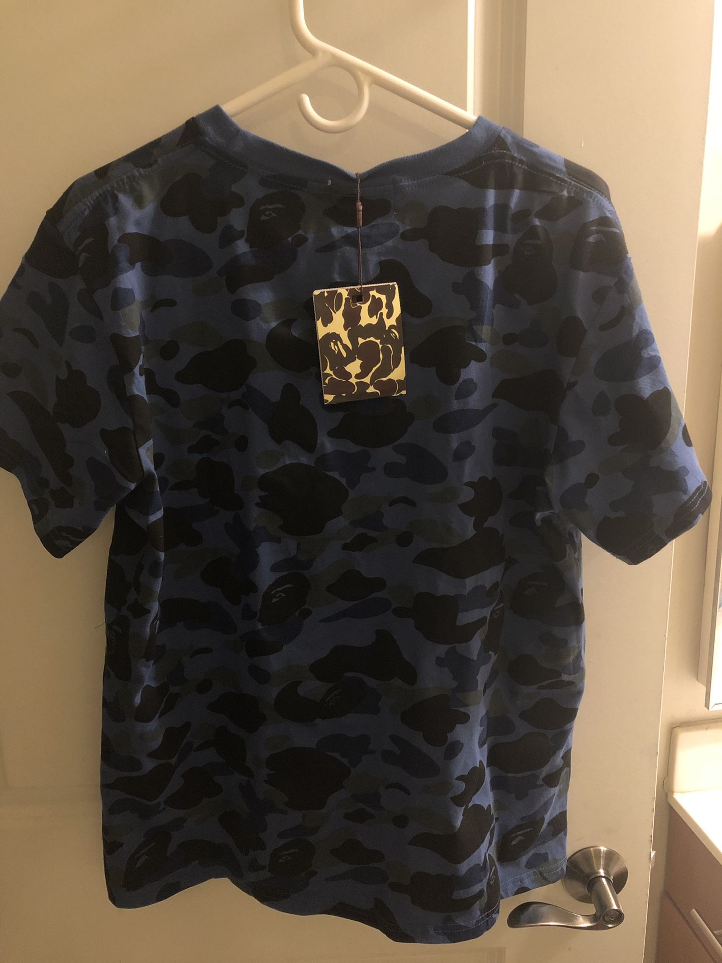 A BATHING APE BLUE CAMO