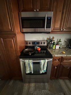 Electric Oven + microwave