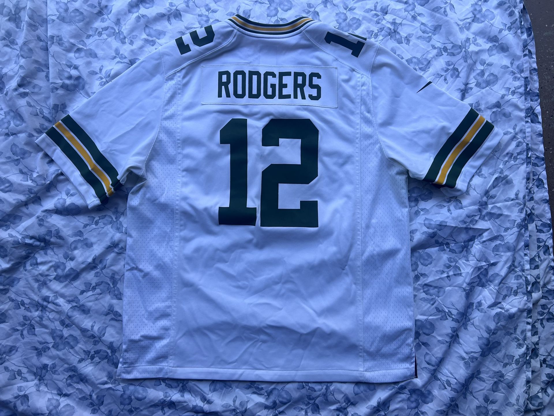 Green Bay Packers Aaron Roger’s On-Field Nike Jersey Size XL