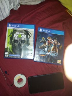 PS4 Game Bundle – MW2 & Jump Force