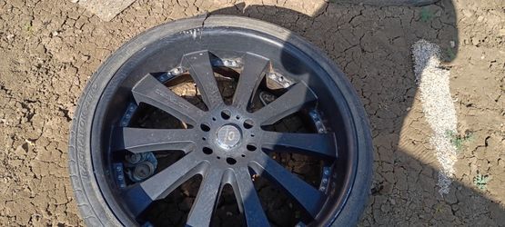 26 inch black Lorenzo rims