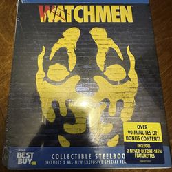 Watchmen T.V. Series. Blu-ray Steelbook. RARE New And Sealed