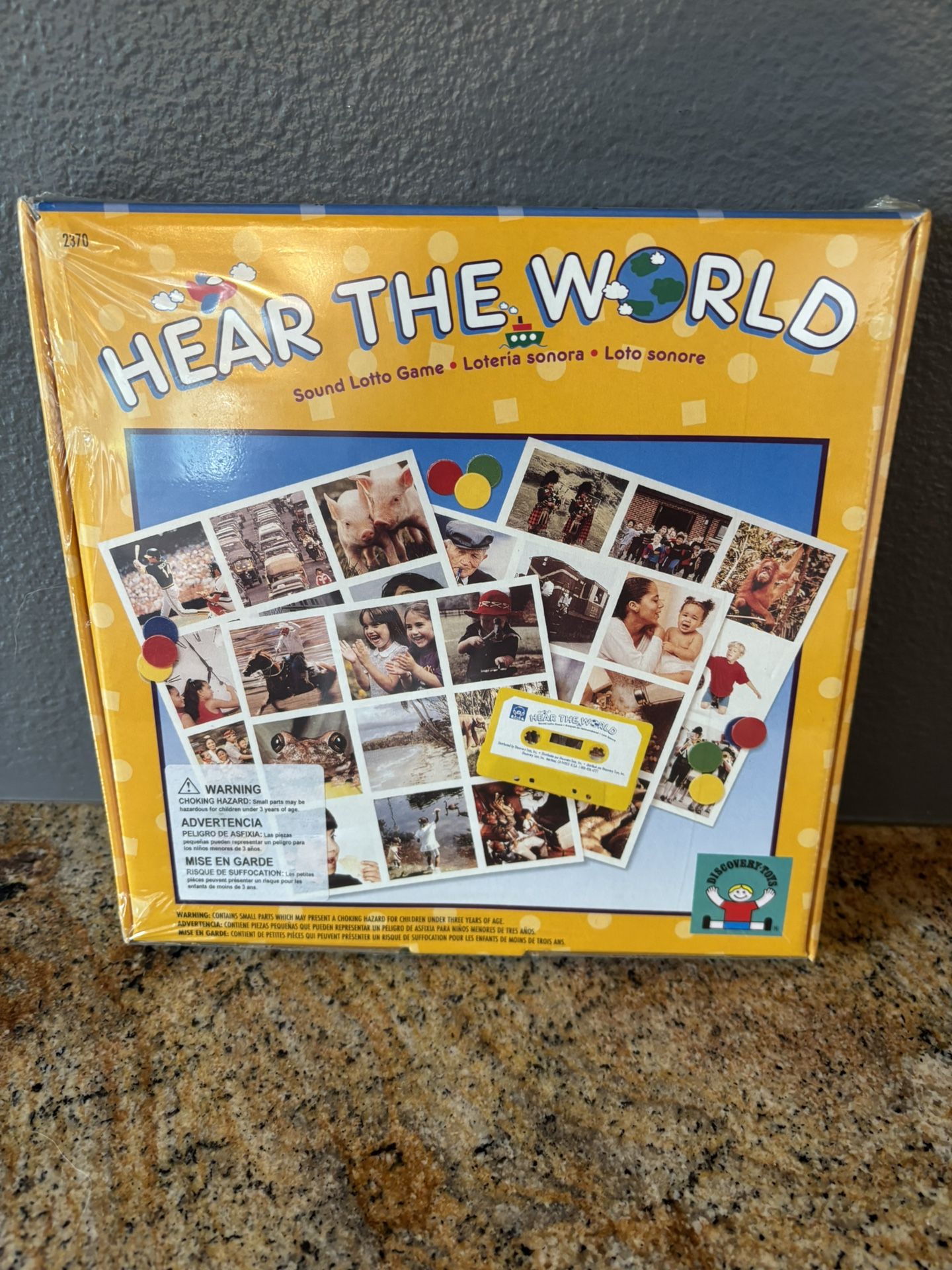 Discovery Toys Vintage NWT Hear The World Sound Lotto Game