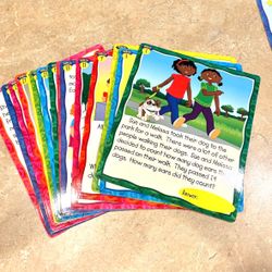 Math word problem cards-LIKE NEW-add, subtract, count,teacher
